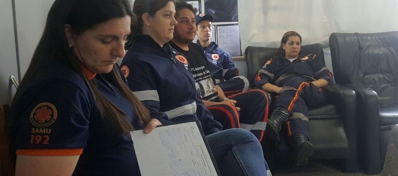 Roda de Conversa do SAMU trata da violência infantil Roda de Conversa do SAMU trata da violência infantil