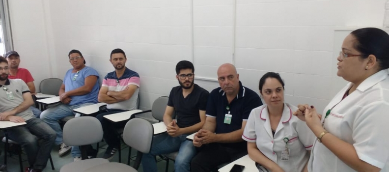 Equipe de Manutenção e Infraestrutura participa de curso do Programa de Educação Permanente e Continuada Equipe de Manutenção e Infraestrutura participa de curso do Programa de Educação Permanente e Continuada