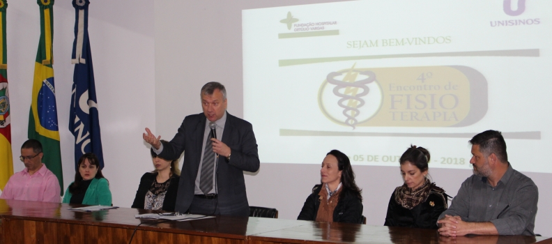 IV Encontro de Fisioterapia da FHGV reúne estudantes e profissionais na Unisinos IV Encontro de Fisioterapia da FHGV reúne estudantes e profissionais na Unisinos
