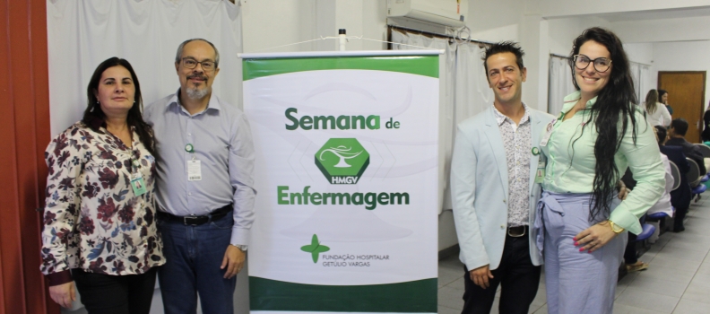 Começou a V Semana da Enfermagem do HMGV Começou a V Semana da Enfermagem do HMGV