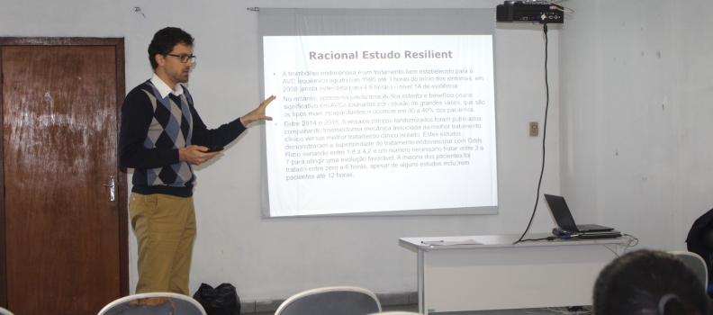 Treinamento visa futuro do tratamento de AVC no Hospital Getúlio Vargas Treinamento visa futuro do tratamento de AVC no Hospital Getúlio Vargas