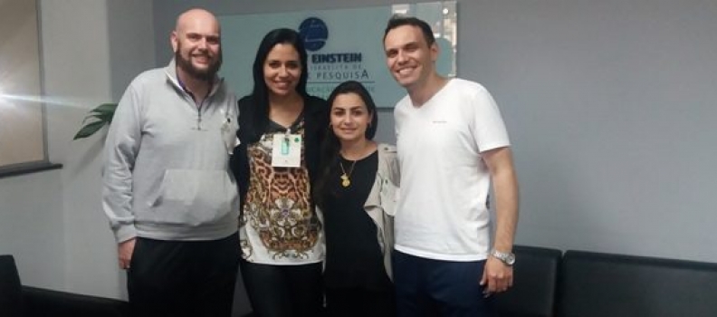 Equipe da UPA Areal de Pelotas participa de curso no Hospital Albert Einstein Equipe da UPA Areal de Pelotas participa de curso no Hospital Albert Einstein